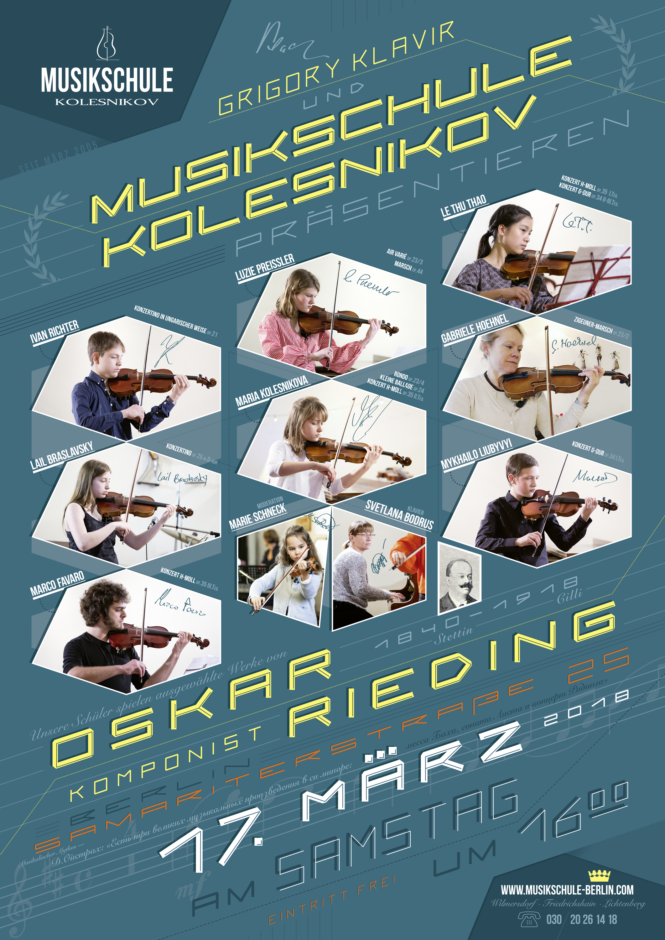 Musikschule Kolesnikov in Berlin • OskarRieding